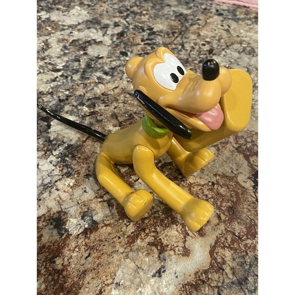 Vintage 1970s Disney Pluto Posable Mickey Mouse Dog Collector Toy - Picture 9 of 12